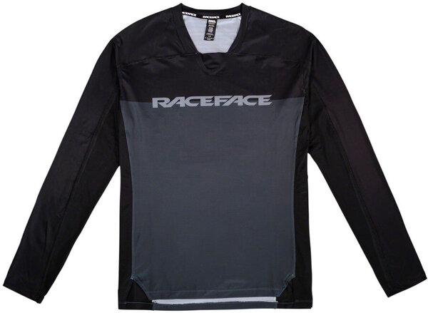 RaceFace Diffuse Long Sleeve Jersey Color: Grey