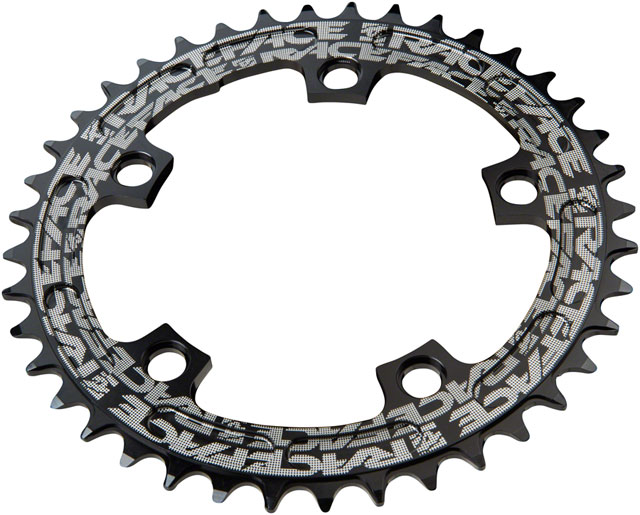 RaceFace Narrow-Wide Chainring BCD | Color | Size: 110mm | Black | 38T