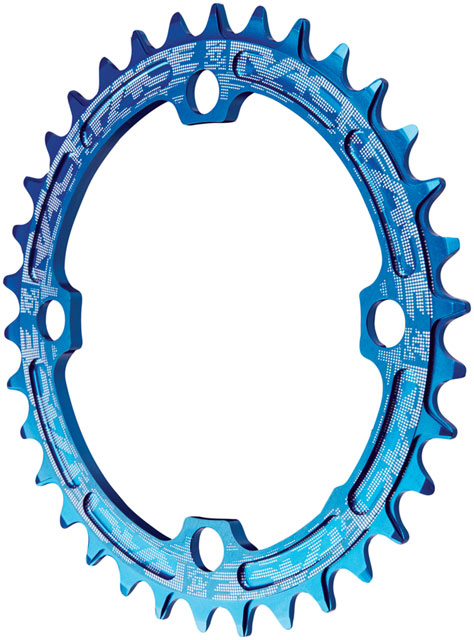 RaceFace Narrow-Wide Chainring BCD | Color | Size: 104mm | Blue | 32T