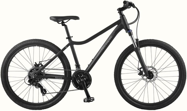 Retrospec Ascent 26-inch Wheel Mountain Bike Color: Matte Black