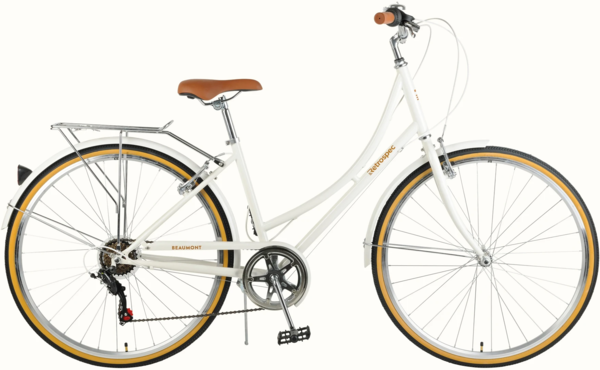 Retrospec Beaumont Step-Thru City Bike 7s Color: Eggshell