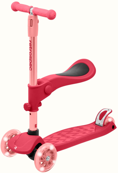 Retrospec Chipmunk Plus - 3-Wheeled Scooter w/Seat Retrospec Chipmunk Plus - 3-Wheeled Scooter w/Seat