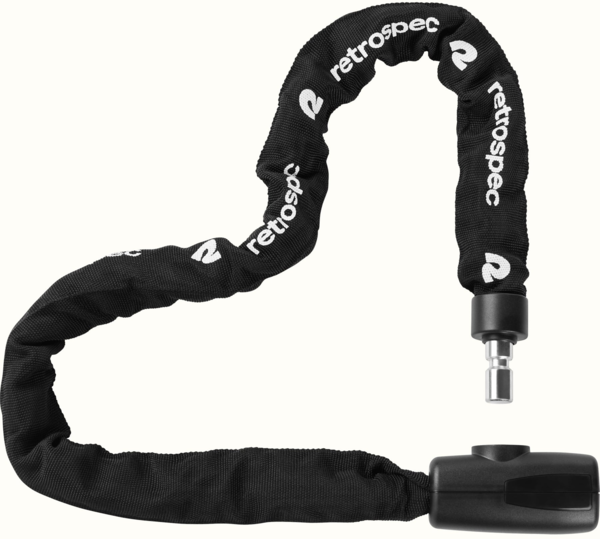 Retrospec Hero Integrated Chain Bike Lock - 8mm