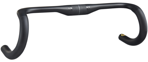 Guidon Carbone Ritchey Superlogic Streem Di2 - 38/42cm, 31.8mm, Câblage Interne, Profil Aérodynamique - Course