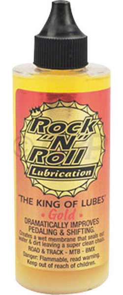 Rock-N-Roll Gold Bike Chain Lube - Cascade Bikes