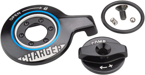 RockShox Charger RLC Compression Damper Knob Kit - Crown-Adjust, SID RLC (A1), SID Ultimate (B4)