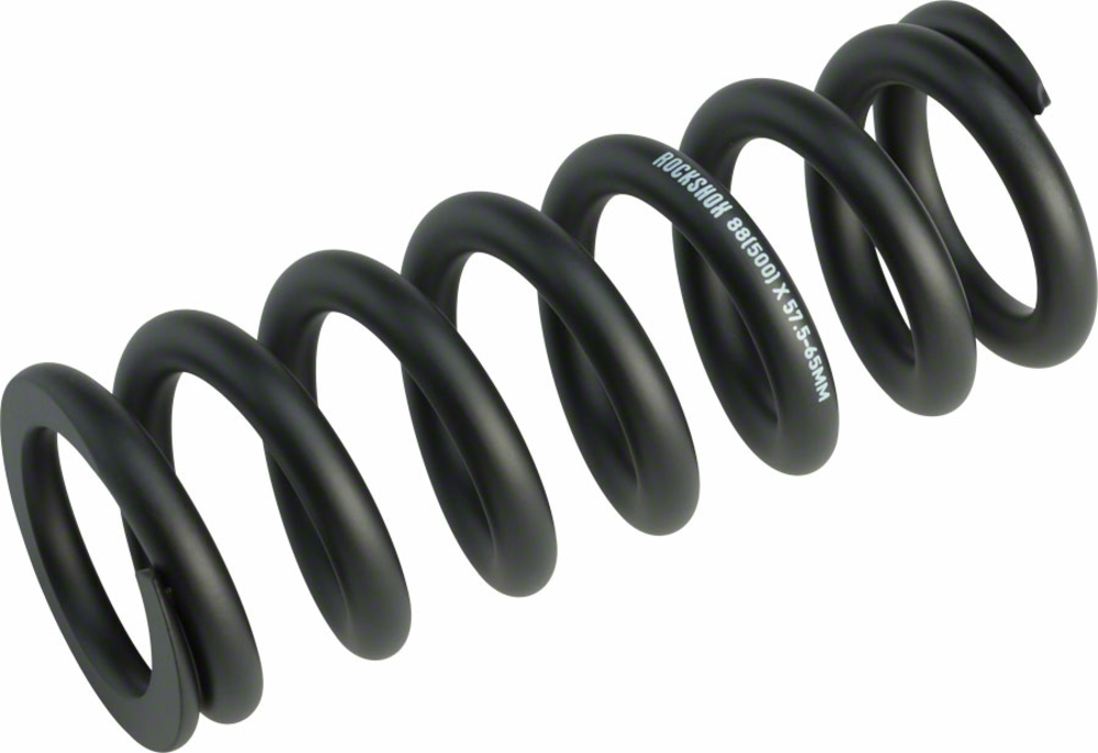 RockShox RockShox Metric Coil Spring - Length 151mm, Travel 57.5-65mm, 500 lbs, Black