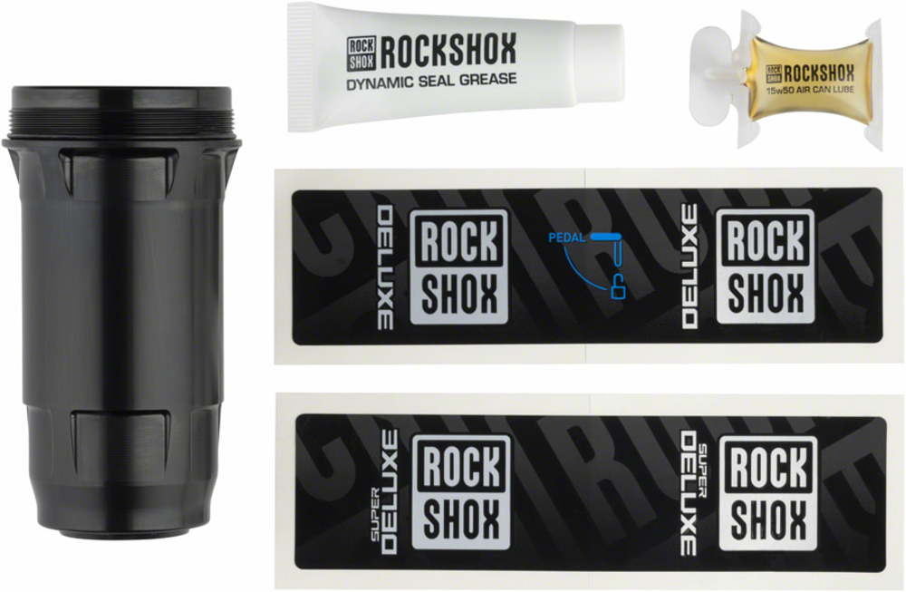 RockShox RockShox Rear Shock Air Can Assembly - Linear, 37.5-45mm, Super Deluxe C1/Deluxe C1 (2022+) 
