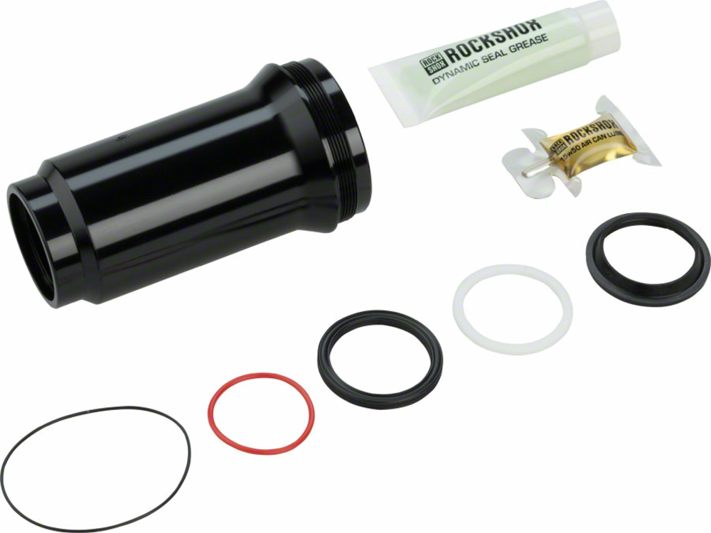 RockShox RockShox Rear Shock Air Can Assembly - Solo Air, 165/190 x 37.5-45, Deluxe/Super Deluxe A1-B2 (2017+), Black