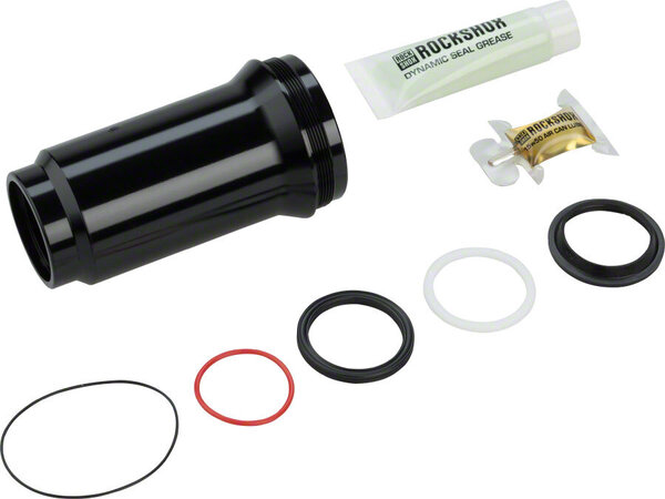 RockShox RockShox Rear Shock Air Can Assembly - Solo Air, 165/190 x 37.5-45, Deluxe/Super Deluxe A1-B2 (2017+), Black