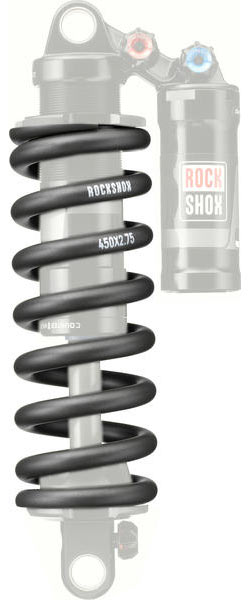 Rock Shox Spring Vivid Kage 200 x 51/57 400 lb Grey 