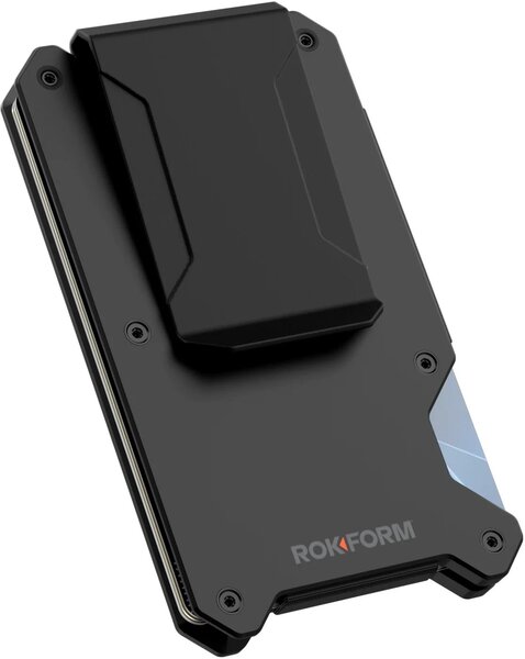 Rokform Aluminum Magnetic Wallet with RFID Blocking