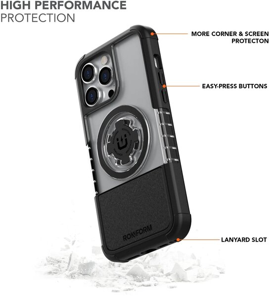Rokform Crystal Case—iPhone 14 Pro Max - Fullerton Bicycle Company