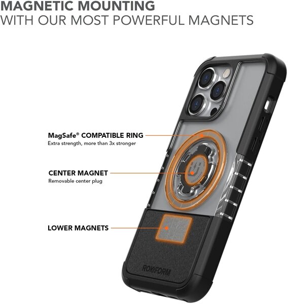 Rokform Crystal Case—iPhone 14 Pro Max - Fullerton Bicycle Company