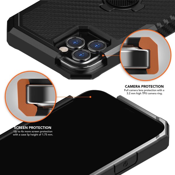 Rokform Rugged Case—iPhone 12 Pro Max The Bicycle Garage