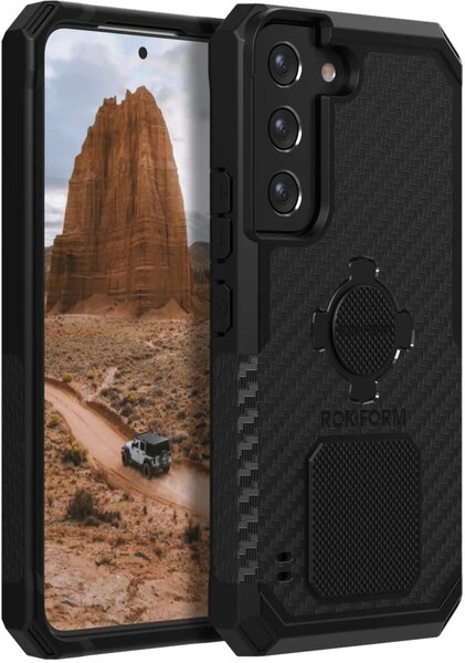 Rokform Rugged Case—Samsung Galaxy S22 Color: Black