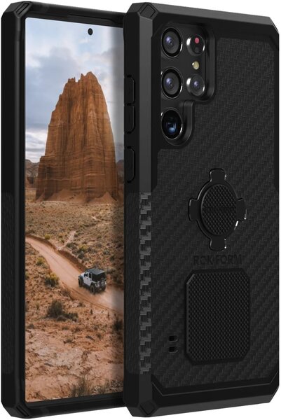 Rokform Rugged Case—Samsung Galaxy S22 Ultra Color: Black