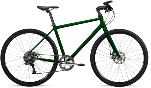 roll: Bicycle Company A:1 Adventure Bike Color: British Racing Green/Black Components