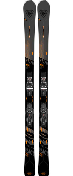 Rossignol Men's All Mountain Skis React 10 Ti (Konect)