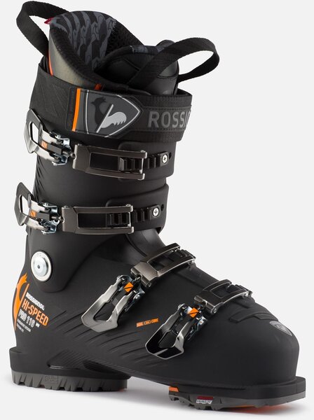Rossignol Men's On Piste Ski Boots Hi-Speed Pro 120 MV GW Color: Black/Orange