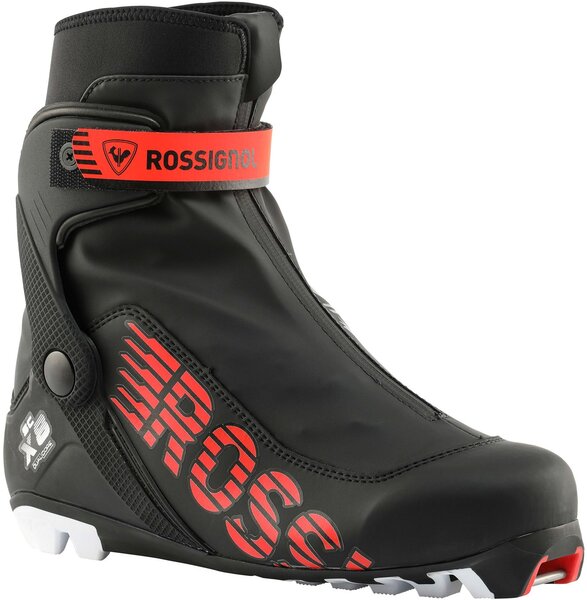 Rossignol Men's Race Skating and Classic Nordic Boots X-8 Color: Black/Red