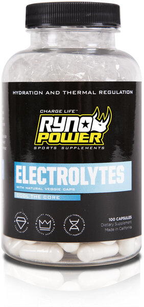 Ryno Power Electrolytes Capsules Size: 50-serving