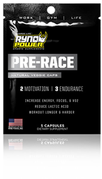 Ryno Power Pre-Race Packs (2 Motivation, 3 Endurance)