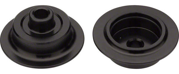 Salsa End Caps for Front Conversion Hub Model: 135mm Quick Release