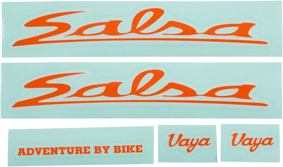Logo Salsa Bike Stickers Puerto Rico Rican Salsa Name Word Text