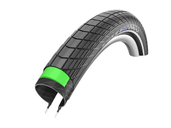 Schwalbe Big Apple Plus Performance Line Tire 20-inch Color: Black-Reflex