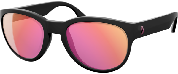 Scott Sway Sunglasses Color | Lens: Black | Pink Chrome