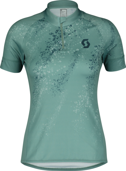 Scott Women's Endurance 30 Short-Sleeve Shirt Color: Northern Mint/Northern Blue