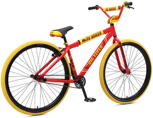 SE Bikes Bike Life Jersey L / Red and Yellow