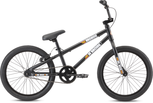 SE Bikes Bronco 20-inch Color: Matte Black