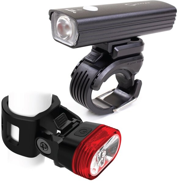 Serfas E-Lume 1000 Bike Light - 1000 Lumens, USB Rechargeable Headlight For Night Riding