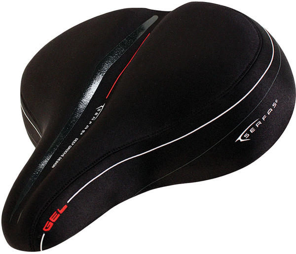 Serfas Full-Suspension Cruiser Reactive Gel Saddle