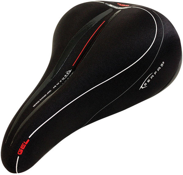 Serfas Full-Suspension Hybrid Reactive Gel Saddle