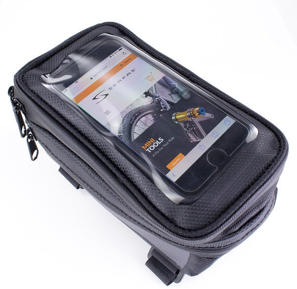 Serfas LT-STM5 Waterproof Cell Phone Top Tube Bag