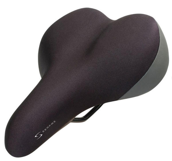 Serfas Tailbones Comfort Saddle (Vinyl)