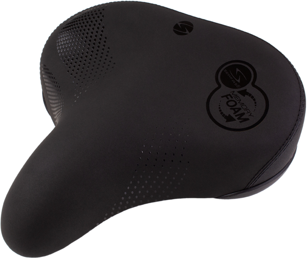 Serfas TBM-30 Tailbones Memory Foam Waterproof Cruiser Saddle