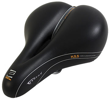 Serfas E-Gel Cruiser Saddle w/Cut-Out