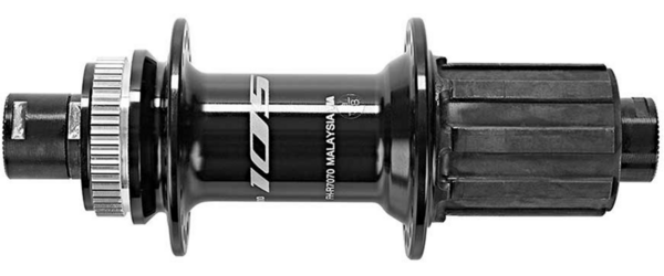 SHIMANO 105 FH-R7070 リアハブ Shimano 105 FH-R7070 - MOAB BIKE SHOP