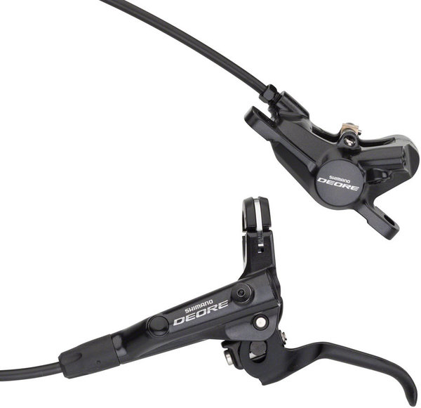 thumbnail image 2 of Frenos Shimano Shimano Deore BL-M6100/BR-M6120 I-Spec-EV Disc Brake Lever/Caliper... Shimano Deore Br-m6120 Disc Brake Black Rear Hub 2 of 11