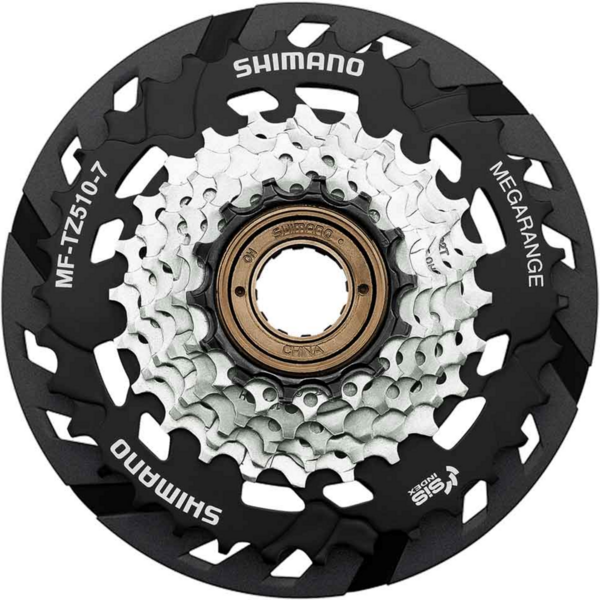 99：DAHON,SACHS　3SPEED～　自転車部品　計7点　ジャンク Shimano MF-TZ510-7-CP 7-Speed Freewheel - Sharp Bicycle