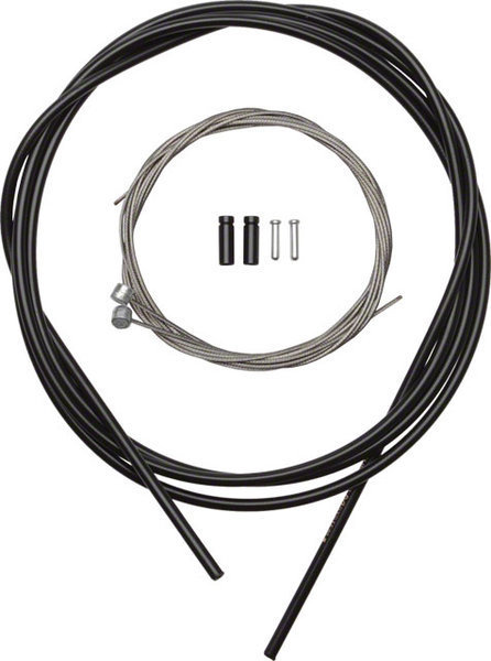 Shimano MTB Stainless Brake Cable and Housing Set Color: Black