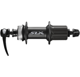 Shimano SLX Rear Hub Axle: 135mm quick release