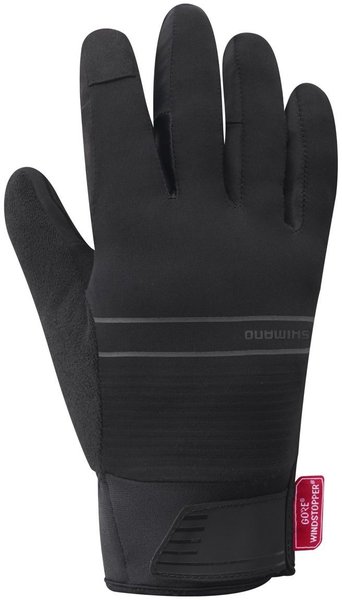 Shimano Windstopper Insulated Gloves Color: Black