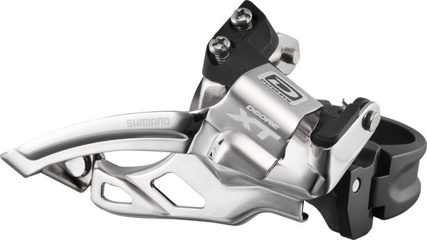 Shimano Deore XT Dyna-Sys 10-Speed Double Front Derailleur (Top Swing, Clamp-On)