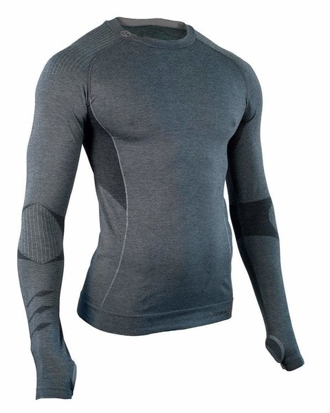 Showers Pass Men's Body-Mapped Baselayer Color: Graphite