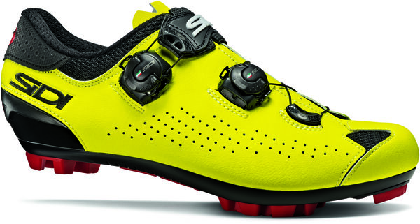 Sidi Dominator 10 Mountain Bike Shoes Color: Black /Fluo Yellow